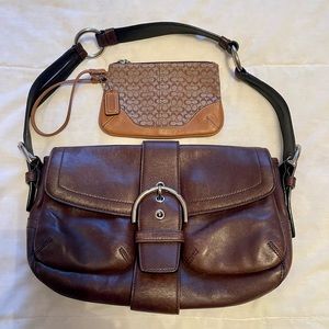 Coach handbag/ Wristlet Bundle